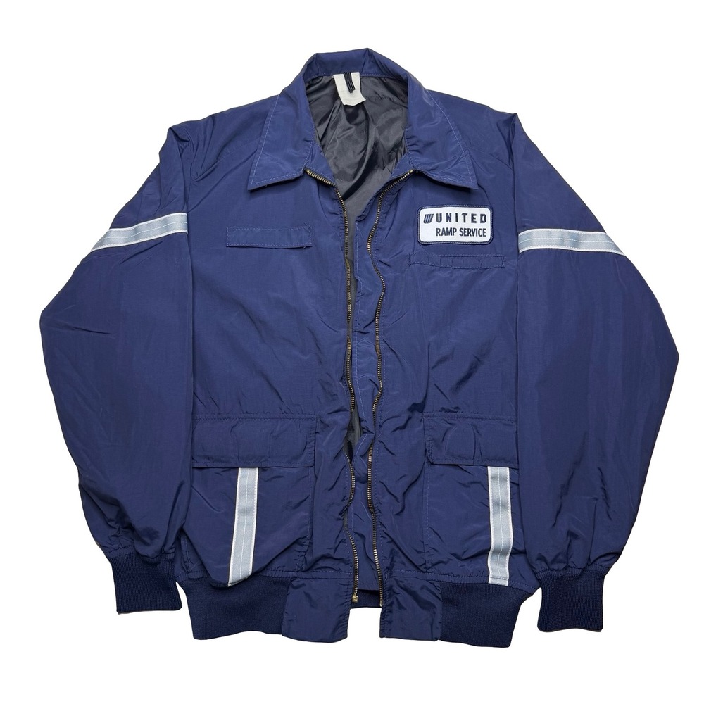 Vintage United Airlines 3M employee work jacket